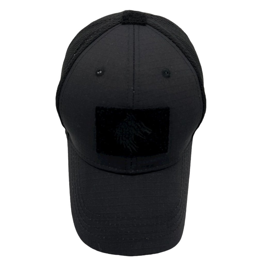 FIELDCRAFT Adjustable Tactical Trucker Hat - All Black
